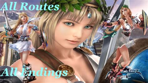 Soulcalibur Iii Tales Of Souls As Sophitia All Routes And Endings Youtube