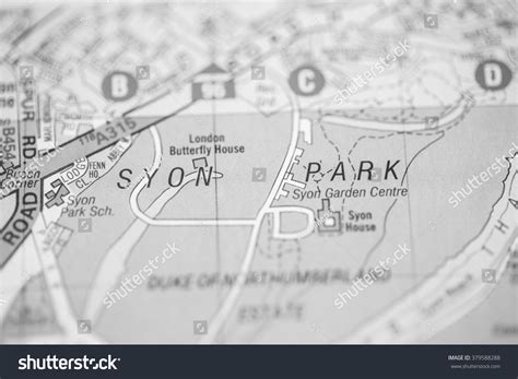 Syon Park London Uk Map Stock Photo Shutterstock