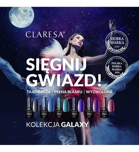 Claresa Lakier Hybrydowy Galaxy Blue G