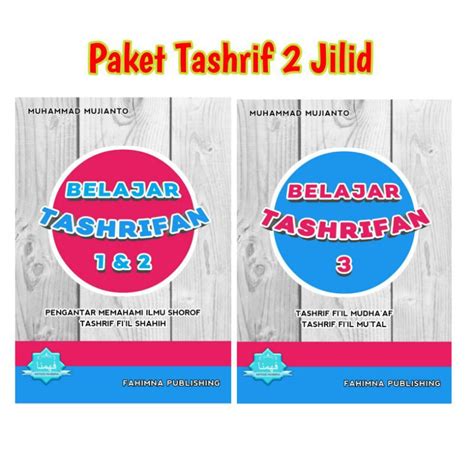 Jual METODE FAHIMNA PAKET BUKU BELAJAR BAHASA ARAB BUKU TASHRIF ILMU