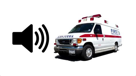 Ambulance Siren Sound Effect Prosounds Youtube