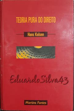 Livro Teoria Pura Do Direito Hans Kelsen Estante Virtual