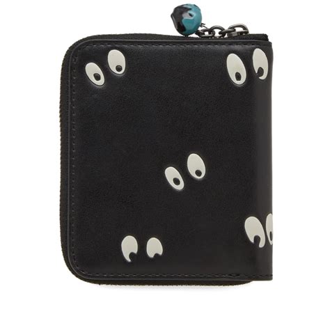 Coach X Disney Eyes Zip Wallet Black End