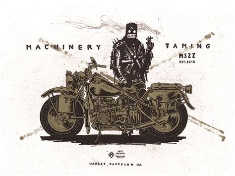 Harley Davidson XA by Krzysztof Nowak on Dribbble