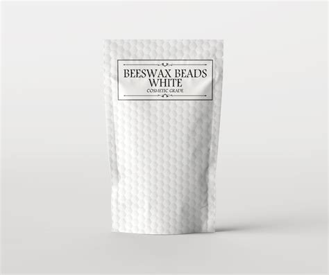 Beeswax Beads White Cosmetic Grade Cosmetic Waxes Mystic Moments Uk