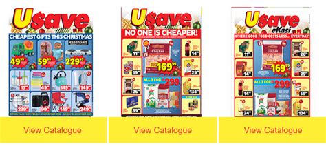 Usave Specials For This Week Za