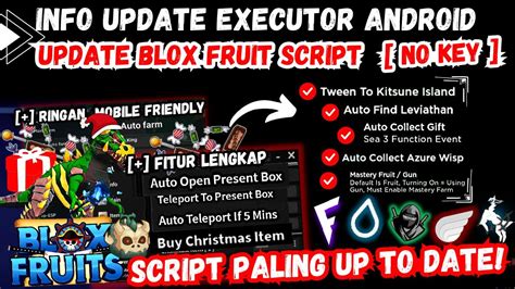 Update Blox Fruit Script No Key Farm Level Find Kitsune Island