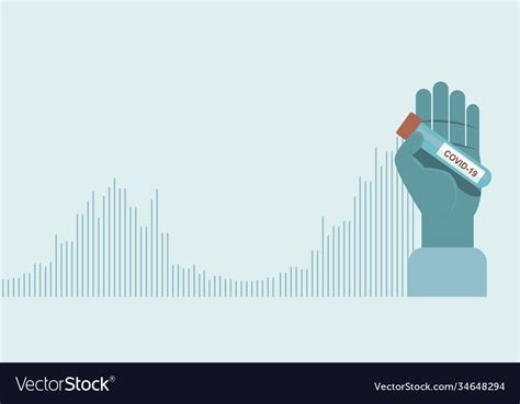 Second Wave Coronavirus Covid Pandemic Vector Image