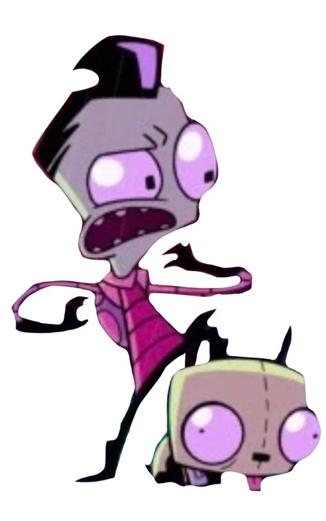 Zim And Gir By Dracoawesomeness On Deviantart