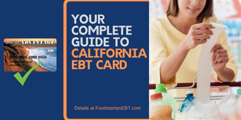 California Ebt Card 2021 Guide Food Stamps Ebt