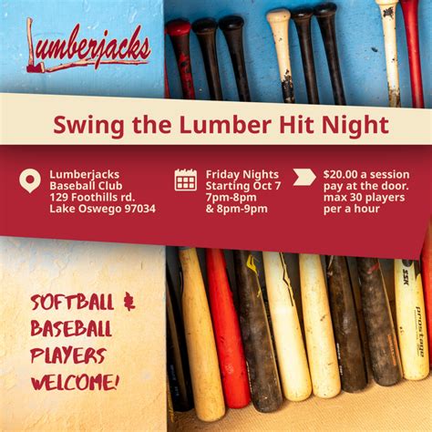 Competitive Youth Baseball In Portland Lumberjack Baseball Club Lake