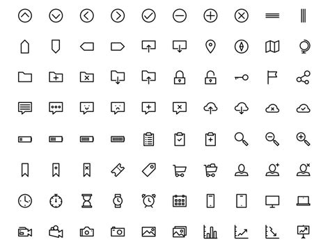 700 Outline Icons Sketch Freebie Download Free Resource For Sketch