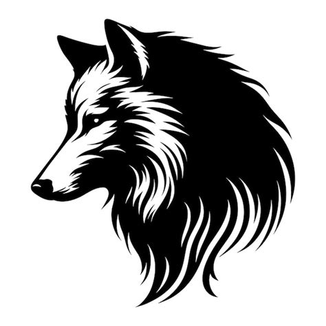 Premium Vector | Wolf silhouette Vector