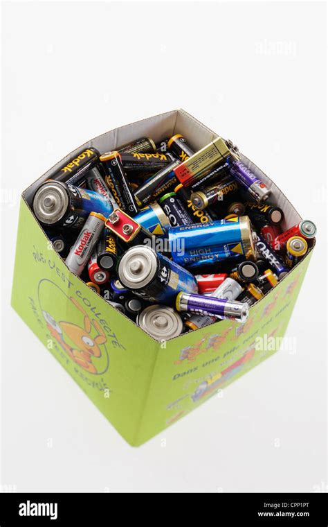 Battery Recycling Sorting Waste Hi Res Stock Photography And Images Alamy