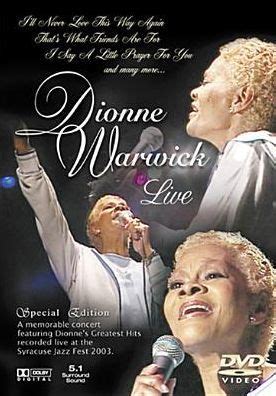 Dionne Warwick Live by Dionne Warwick | 777966285795 | DVD | Barnes ...