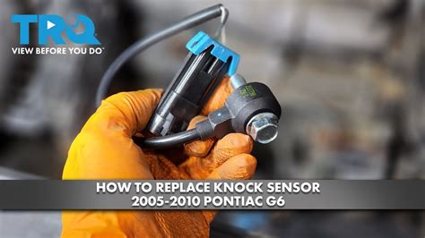 How To Replace Knock Sensor Pontiac G Youtube