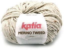 Katia Merino Tweed 300 Ecru Wollplatz Alles zum Stricken und Häkeln