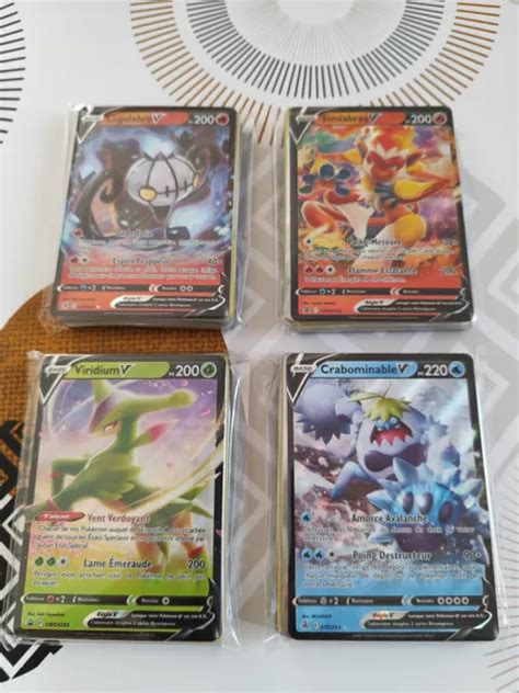 LOT DE 500 cartes pokemon neuves françaises sans doubles dont rare et