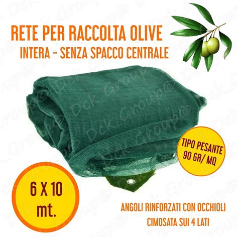 Telo Olive Rete Raccolta Antispina Resistente Pesante 90 GR MQ VARIE