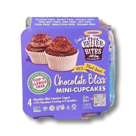 Chocolate Bliss Cupcakes Allergen Free Better Bites Bakery