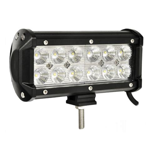 Barra LED 36W 12V IP67 Maquinaria Quad Pack 2 UDS