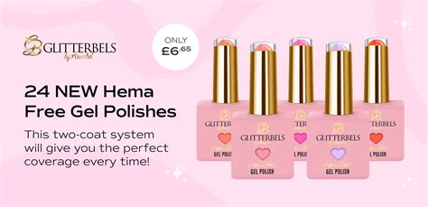 Hema Free Gel Polish Glitterbels Salons Direct