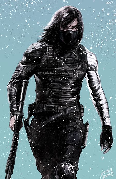 Winter Soldier By Evankart On Deviantart