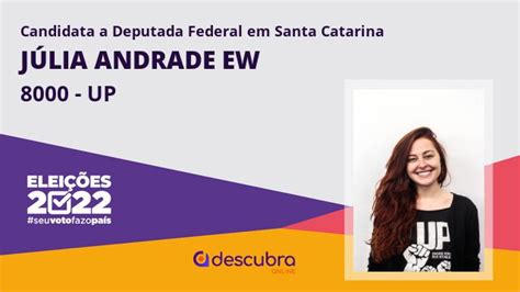 J Lia Andrade Ew Up Candidata A Deputado Federal De Santa Catarina