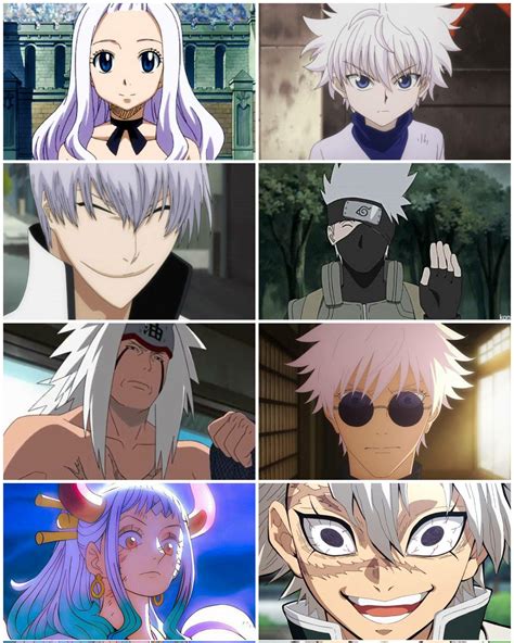 Anime Character with White Hair: Top 10 Nhân Vật Tóc Trắng Nổi Bật