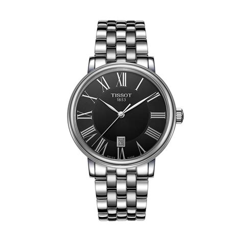 Tissot ティソ T1224101105300 T Classic T クラシック Carson Premium カーソン プレミアム ブラック メンズ ウォッチ 腕時計