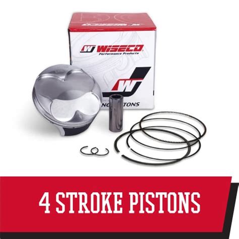 Stroke Piston Shop Four Stroke Pistons Wiseco