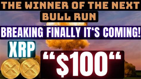 Xrp Will Be The Winner Of The Next Bull Run Xrp Massive Bull Signal