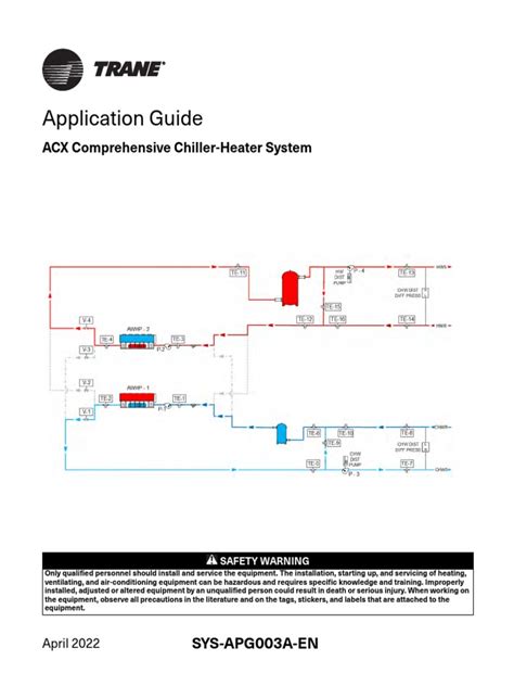 Trane-Comprehensive Chiller & Heater System | PDF | Air Conditioning | Heat Pump