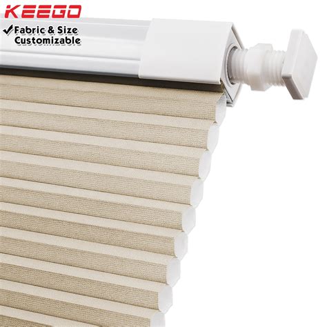 Keego No Drilling Cordless Cellular Shades Honeycomb Window Blinds Easy
