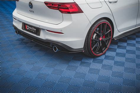 Splittery Boczne Tylnego Zderzaka V 1 VW Golf 8 GTi GTE MAPET TUNING