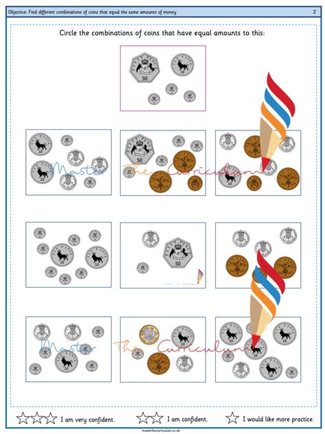 Find Different Combinations Of Coins That Equal The Same Amounts Of