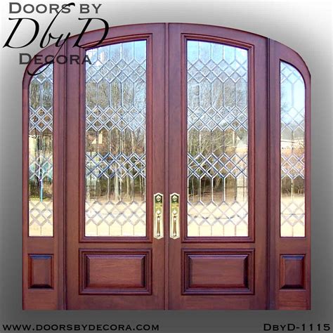 Custom Estate Elliptical Exterior Entry Solid Wood Door Doors By Decora