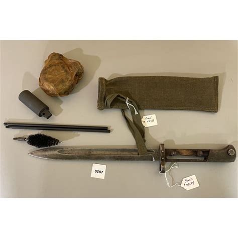 Lot Of 2 Czech Vz 24 Bayonet And Vz 58 Cleaning Kit