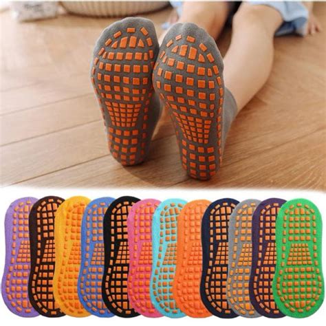 Kids Grip Socks 7 Pairs Non Slip Unisex Stoppers Socks For Boys Girls