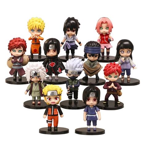 Buy Trunkin Naruto Anime Pcs Action Figure Pvc Set Collectible