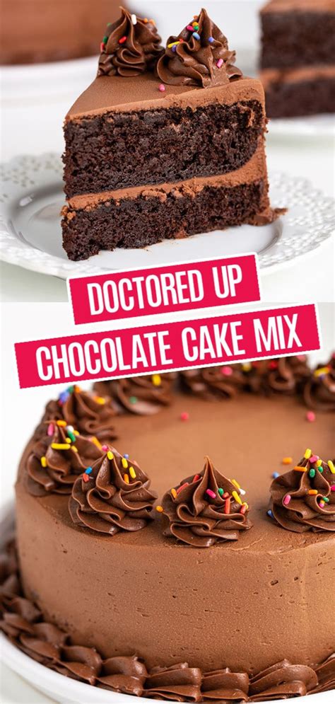 How To Doctor Up Chocolate Cake Mix Chocolate Cake Mixes Devils Food