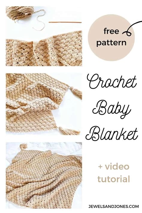 Crochet Baby Blanket Shell Stitch