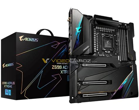 Gigabytes Flagship Z Aorus Xtreme Motherboard Pictured Phase