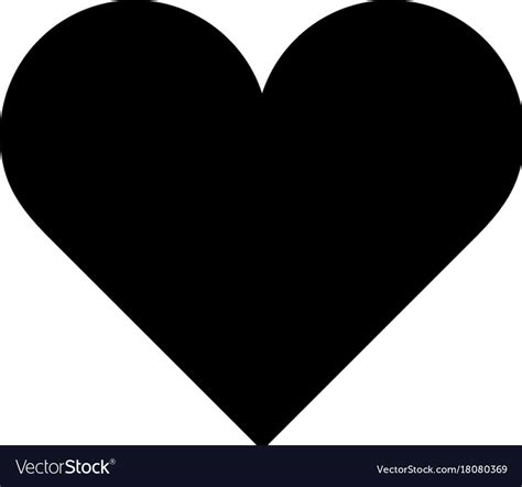 Heart Icon Black 217889 Free Icons Library