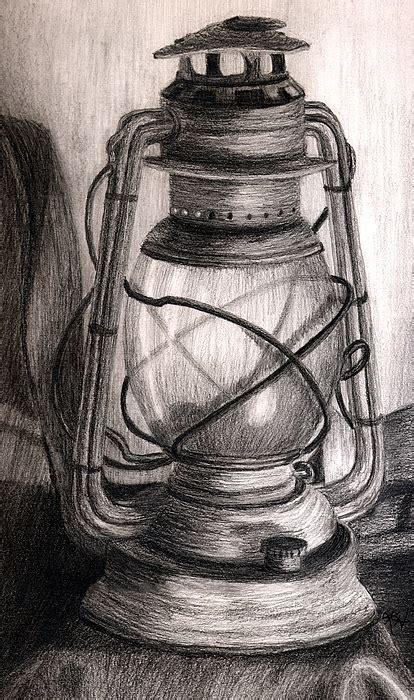 Lantern Drawing by Karla Horst