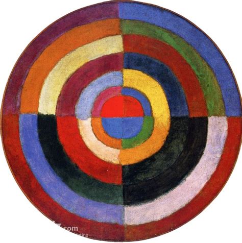 The First Disk By Robert Delaunay Oil Painting Reproduction