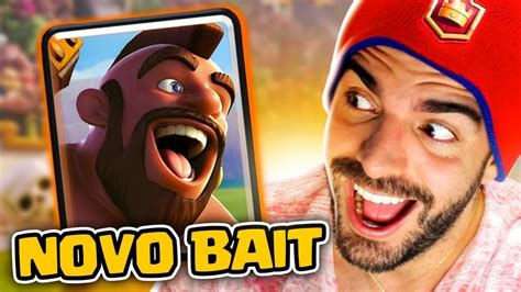 Novo Usei O Melhor Deck De Corredor Bait Do Clash Royale Well