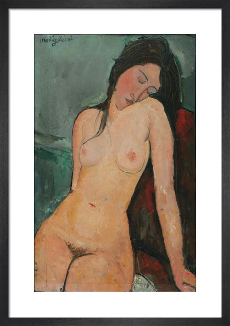 Female Nude Art Print By Amedeo Modigliani King McGaw