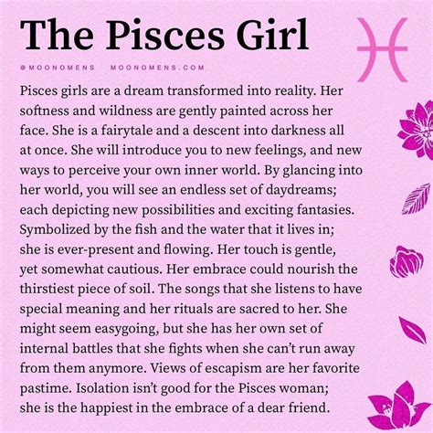 Pisces Personality Female