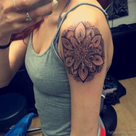 Mandala Tattoo Design On Shoulder Tattoos Designs